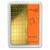 Combibar Valcambi Goud (100 x 1 gram) 999,9/1000
